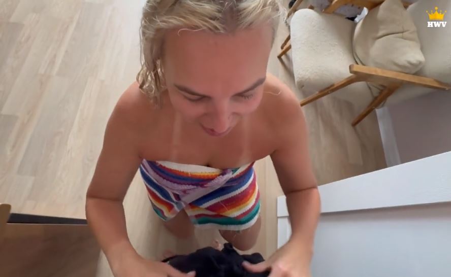 “Listen, are you sure your husband won’t come?” - I’m fucking my neighbor while my husband went to the store